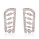 Designer Earrings with Certified Diamonds in 18k Yellow Gold - ER0504P